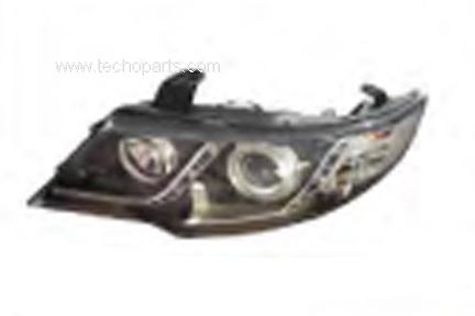 KIA Forte 2009 Head Lamp with angel eye&LED