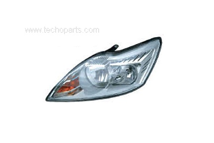 Ford Focus 2009 Sedan Head Lamp ( seven line with motor)