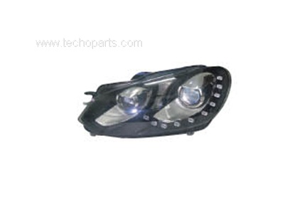 Golf VI R20 Head Lamp (White)