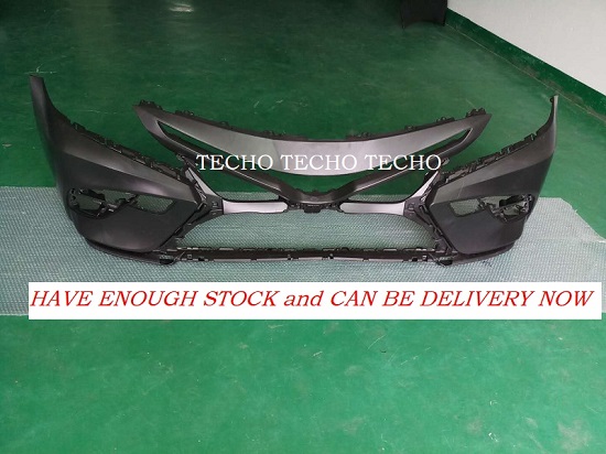 52119-06E30 52119-06G60 FRONT BUMPER WITH HOOK HOLE USED FOR TOYOTA CAMRY 2018 SE