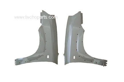 Hyundai Tuscon 2003 Front Fender RH  w/s hole